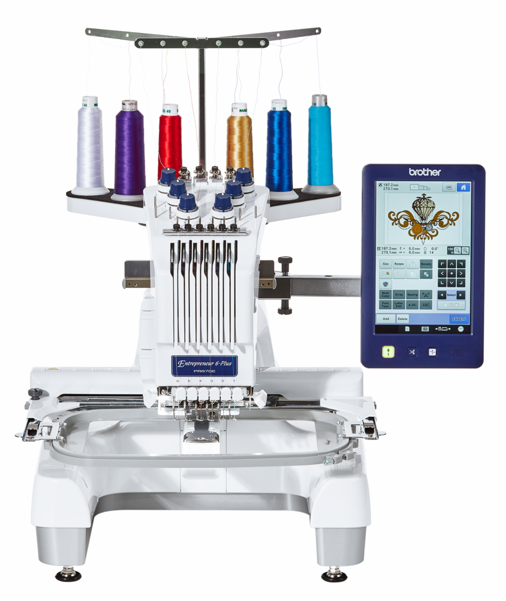 Brother PR670E commercial embroidery machines