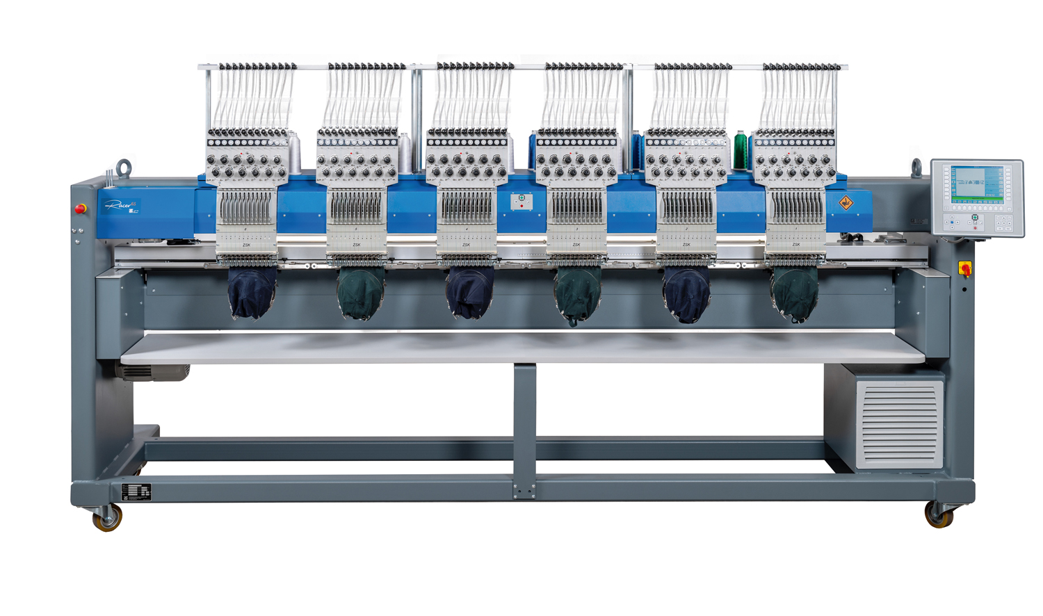 ZSK Racer6S industrial embroidery machines