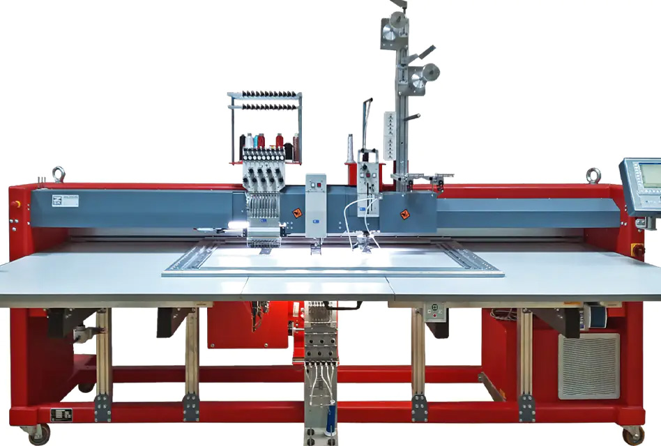 ZSK technical embroidery system