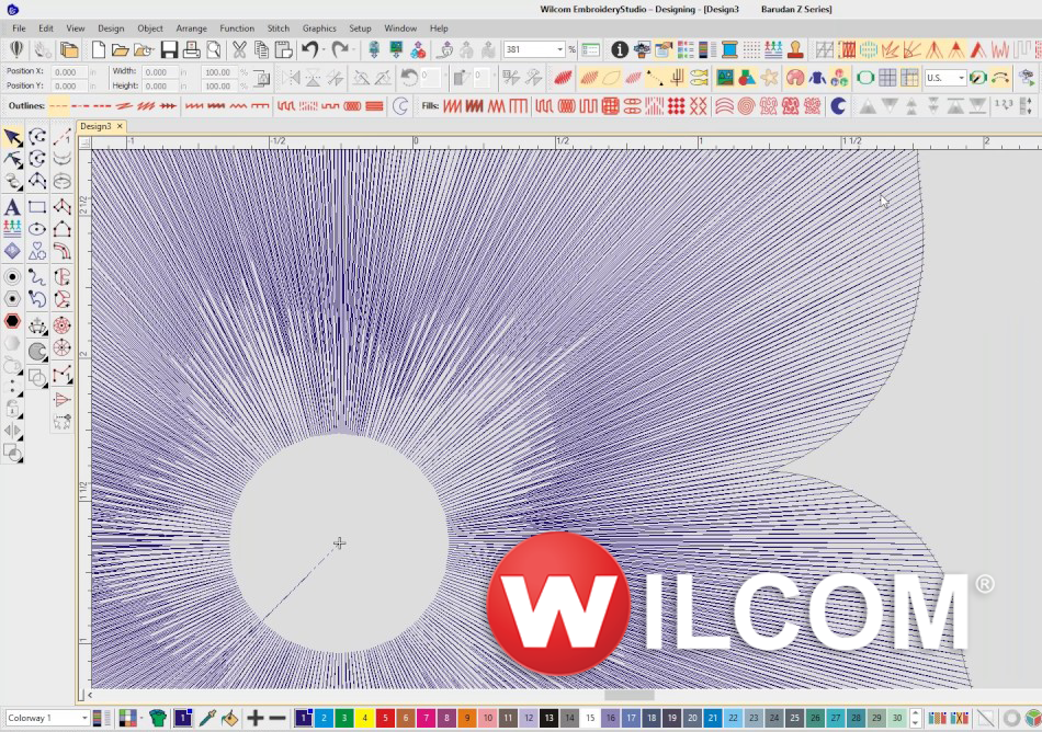 Wilcom embroidery software