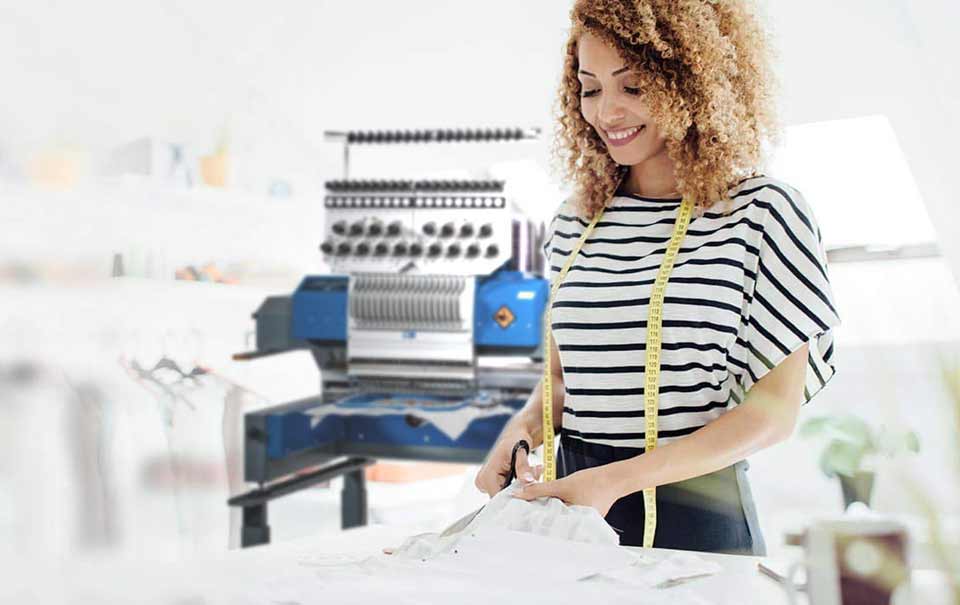 ZSK industrial embroidery machines for start-ups