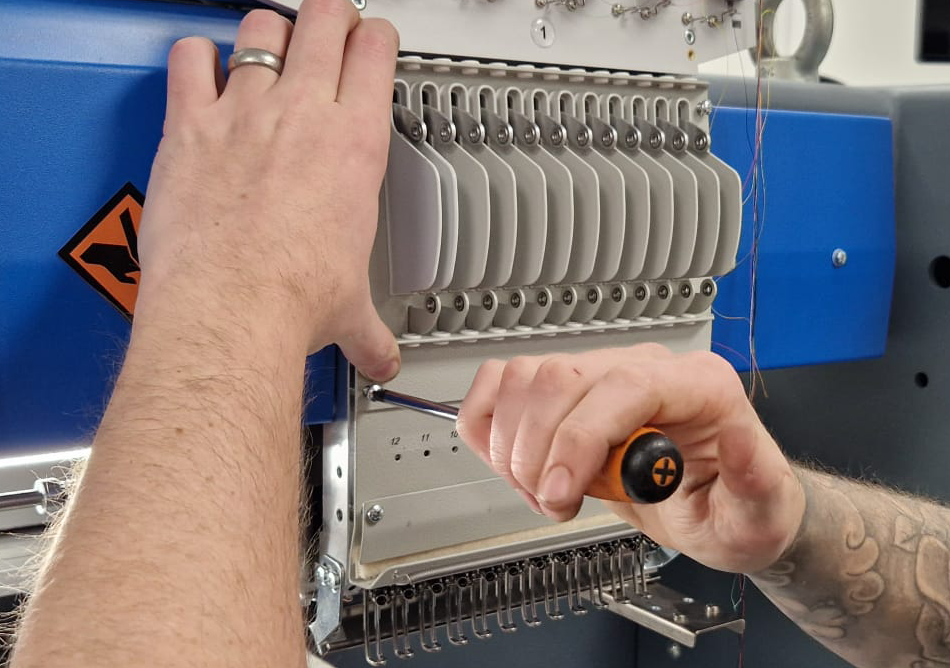 Industrial sewing machine service and training across the UK