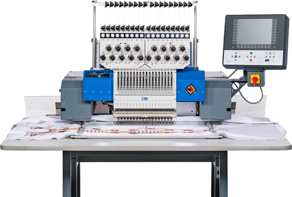 ZSK industrial embroidery machines for chenille, moss, and kettle embroidery